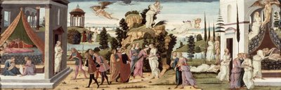 The Story of Cupid and Psyche (panel) by Jacopo del Sellaio